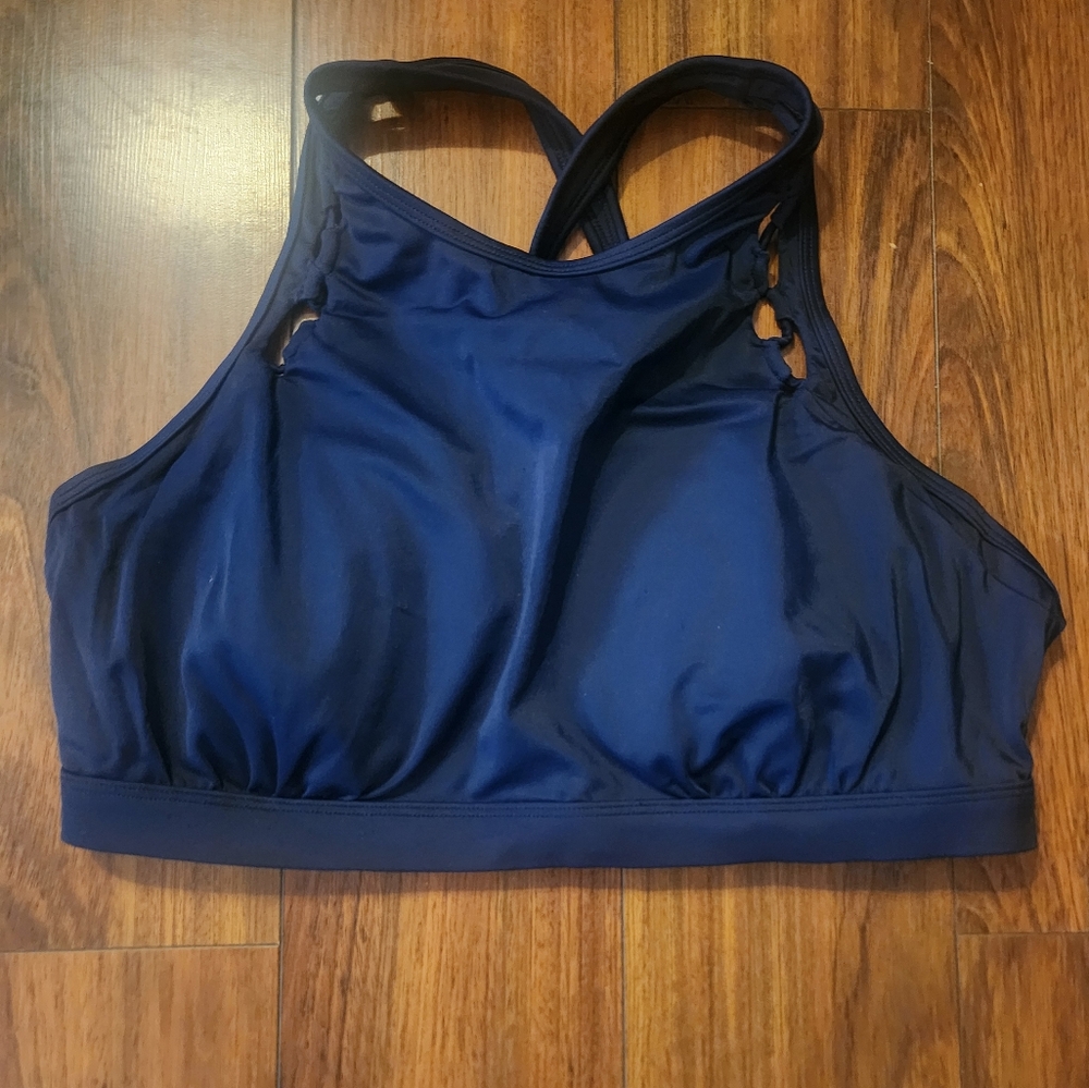 Athleta High Neck Bikini 38D/DD